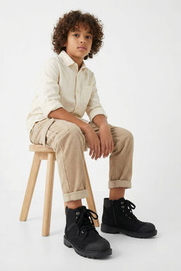 Siyah Fermuarl? ve Bagc?kl? Buyuk Erkek Cocuk Kids Postal Bot 
TAKAW26BO00006 - Trendyolmilla фото 7