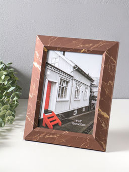 Фоторамка для фото 15×20 см «Гедеон», пластик, шоколад с под золотом, 26×21×2 см