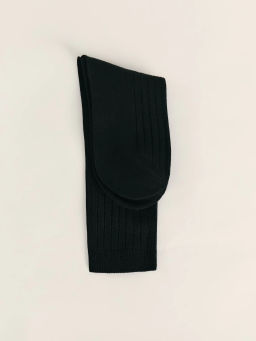 Носки высокие в рубчик с добавлением вискозы / Zarina  фото 3