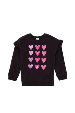 K_z _ocuk Siyah Sweatshirt - U.s. polo assn фото 3