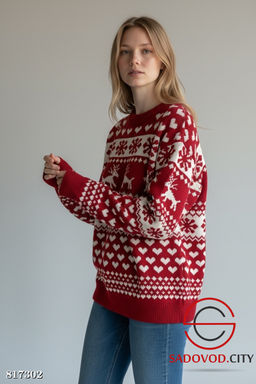 Свитер женский новогодний - Bruno фото 2