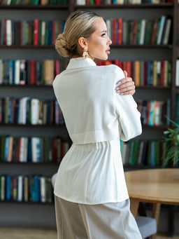 Блузка с отлетной кокеткой - Marchello marchellini фото 2