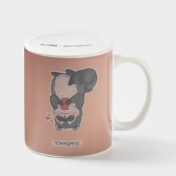 Кружка - хамелеон керамическая Доляна Улыбнись, 350 мл, белая, небольшие дефекты фото 4