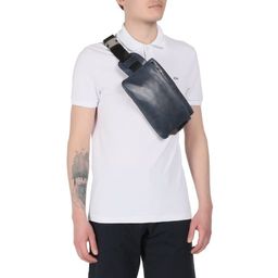 Мужская поясная сумка CALZETTI ADAM R Артикул 2437984, темно-синий  фото 2