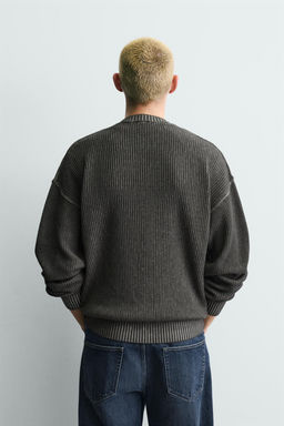 WASHED PRINTED JUMPER - Zara фото 3