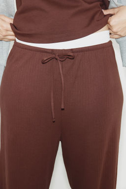 Pantal?n de canal? con cord?n de ajuste - H&m фото 9