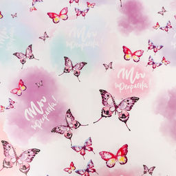 Бумага упаковочная глянцевая Ты прекрасна!, 100?70 см, 10 шт. - UPAK LAND фото 4