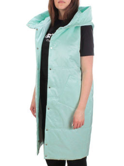 M006 MENTHOL Жилет женский демисезонный (100 гр. синтепон) - Фабричный китай фото 9