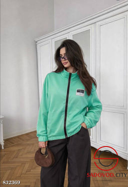 Кофта женская на молнии - Bruno фото 3