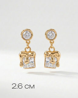 Стильные серьги