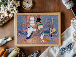 Набор для вышивания PANNA CMF-D-7543 В веселой компании 32 х 23 см