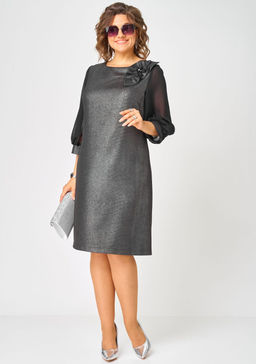Платье EVA GRANT 7310D графит