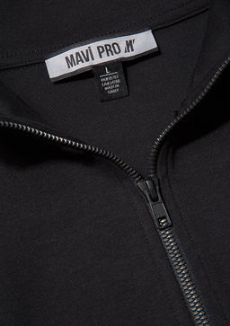 Mavi Pro Yar? Fermuarl? Siyah Sweatshirt  фото 7