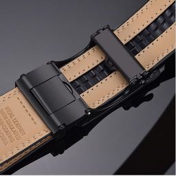 Ремень BL-L-9221-Black-120 - Ferro фото 4