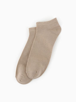 Носки женские MINAKU, набор 5 пар, размер 37-40 (23-25 см), цвет розовый, бежевый, голубой