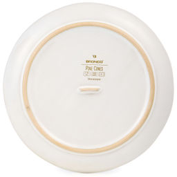 НАБОР ТАРЕЛКОК ЗАКУСОЧНЫХ КОЛЛЕКЦИЯ PINE CONES, 2 ШТ. / 20,7*2,5 СМ - Bronco фото 3