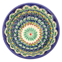 Бульонница узбекская Риштанская Керамика, 1 л, d=18 см, МИКС