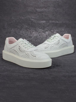 05-PDD166-3 LT.GREEN Кроссовки женские (натуральная кожа)