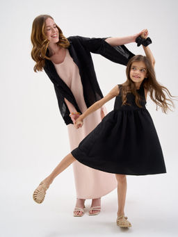 Сарафан хлопковый Уголь - Bungly фото 8