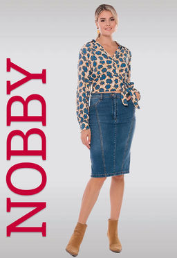 NOBBY, Юбка джинсовая W5901/1  фото 2