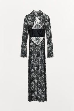 LACE DRESS WITH LOW BACK - Zara фото 8