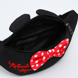 Сумка поясная текстильная,25х6х13 см, Minnie Mouse Минни Маус. р-р ремня 48-93 см - Disney фото 2