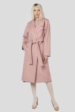 Пальто женское демисезонное (пояс) - El podio фото 6