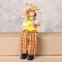 Фигурка висячие ножки 9,5 см / F-88 /уп 4/288/ - Галеонтрейд фото 4