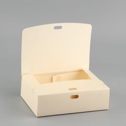Коробка складная Бежевая, 16,5 х 12,5 х 5 см, БЕЗ ЛЕНТЫ - Дарите счастье фото 5