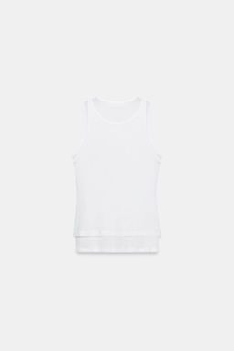 CAMISETA EFECTO DOBLE MANGA SISA / Crudo - Zara фото 6