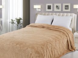 АРТ 001 Покрывало- плед с тиснением 150*210 "Шампань"