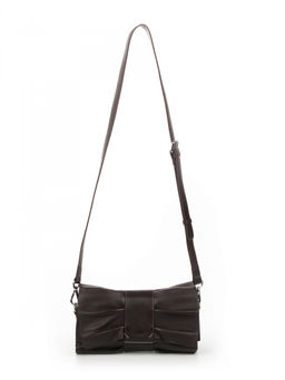 LACCOMA сумка АУ4725-П-коричневый натуральная кожа хлопок