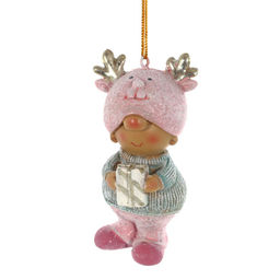 Фигурка декоративная "Дети", L4,5 W3,5 H8 см, 6в.