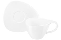 Чайная пара 2 пр. 300 мл 14,3*10,3*7,8 см "Колоранс" белая
