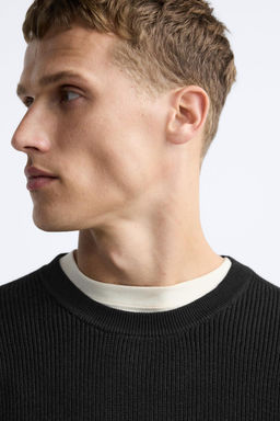 PURL KNIT SWEATER - Zara фото 15