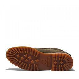 Мужские мокасины Timberland Authentics 3 Eye Classic зеленые  фото 3