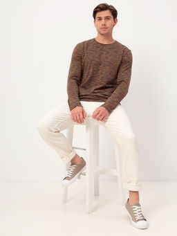 Футболка мужская длинный рукав GREG G165-KM-OR1059 (бордо)  фото 6