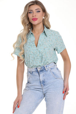 Блуза Хит лета (бирюза) - Diolche фото 2