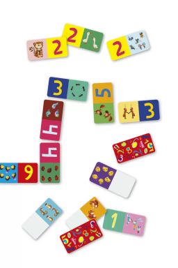 Настольные игры. Мемо Домино. Цифры и Счет. 2 в 1 - Робинс фото 5