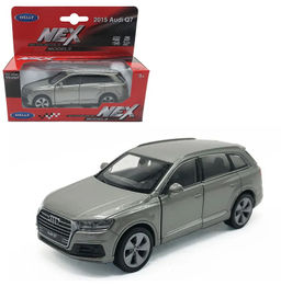 Welly. Машинка 1:38 "Audi Q7" пруж. мех., серый арт.43706W-G