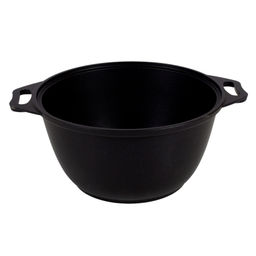 Кастрюля алюмин. 3л (стекл.крышка) (АП) (к31а)