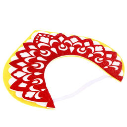 Ободок кокошник «Варвара-краса» из фетра, с блёстками