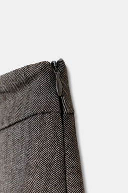 PLEATED SKORT WITH BELT