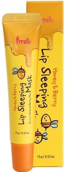 Lip Sleeping Mask Honey & Berry - Маска для губ ночная с мёдом и ягодами, 15 гр