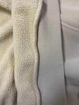 2811 BEIGE Худи унисекс женское (95% хлопок, 5% спандекс)