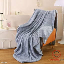 Плед на кровать мягкий