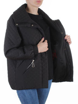 BM8819 BLACK Куртка демисезонная женская (50 гр. синтепон)