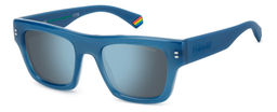 Солнцезащитные очки POLAROID PLD 6238/S/X Лазурный, мужские