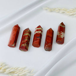 Кристалл из кирпичной Яшмы - Радуга самоцветов фото 3