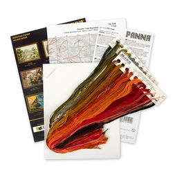 Набор для вышивания PANNA Золотая серия PS-7240 Япония. Гора Фудзияма 40 х 26.5 см